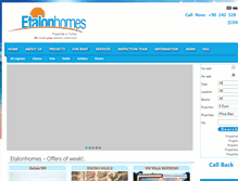 Tablet Screenshot of etalonhomes.com